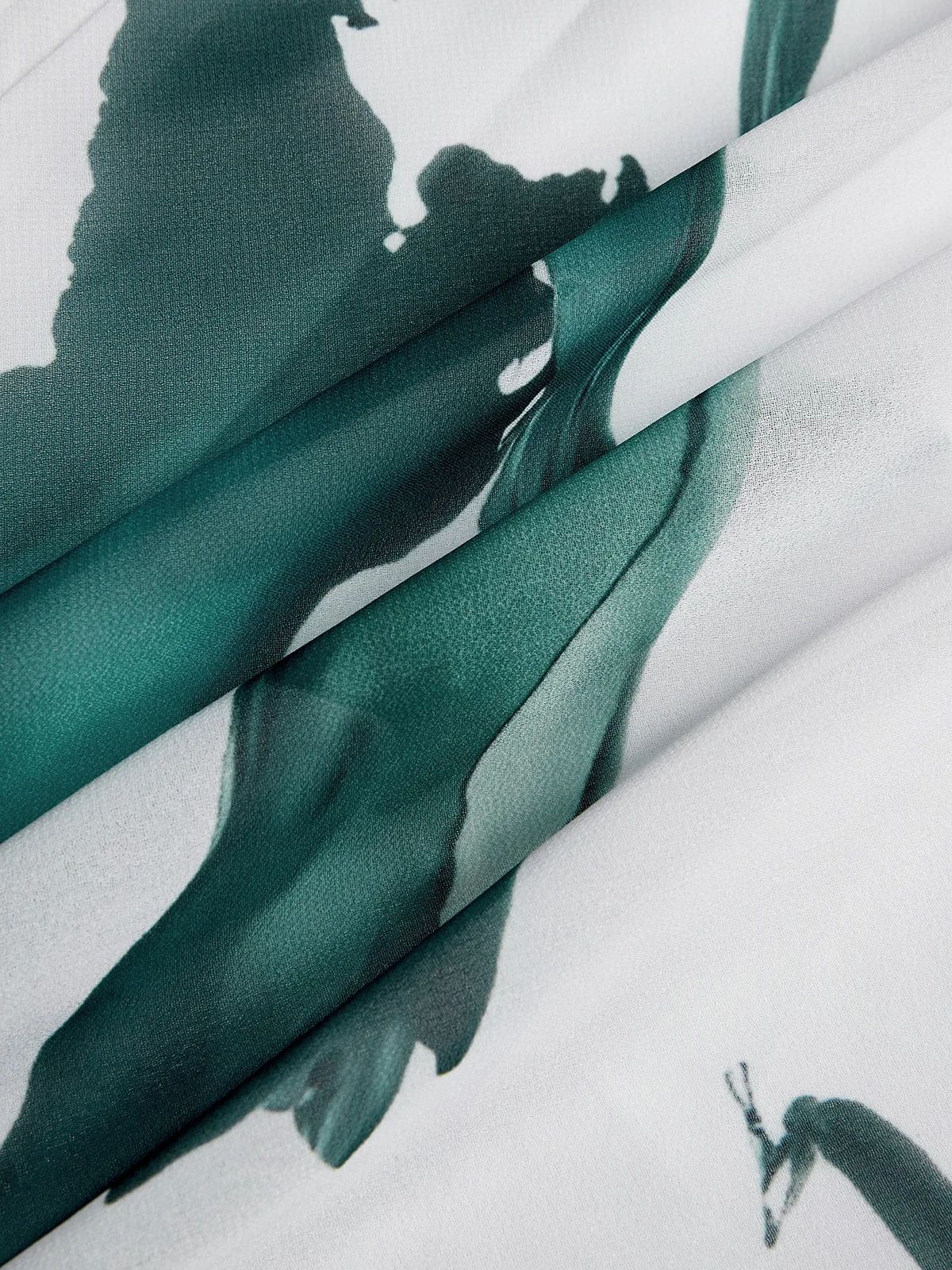 Nayla™ | Robe Longue à Imprime Aquarelle