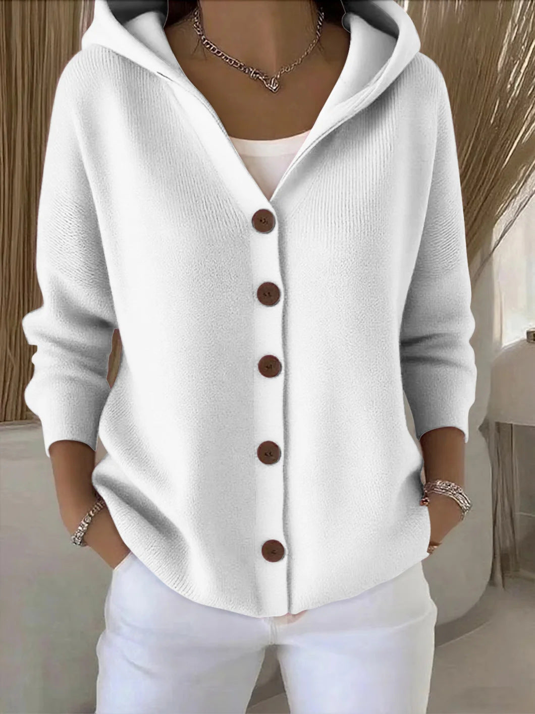 PCP | Cardigan à Capuche Boutonné Cugnet