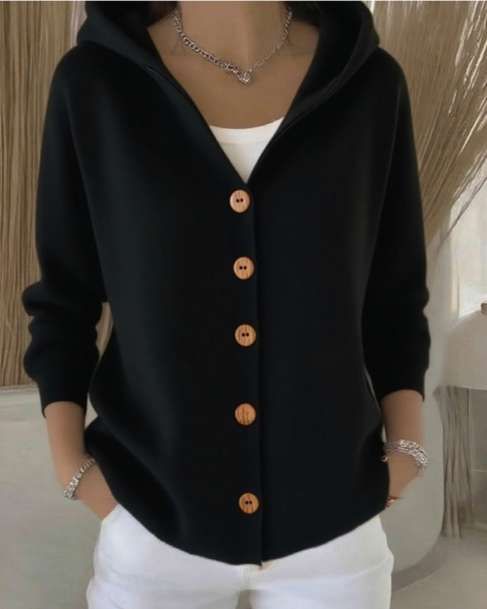 PCP | Cardigan à Capuche Boutonné Cugnet