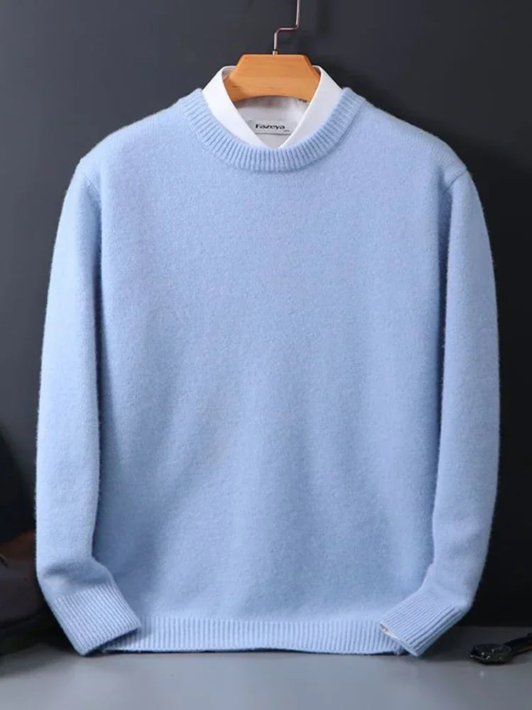 Pull Col Rond Maille Douce Marcel