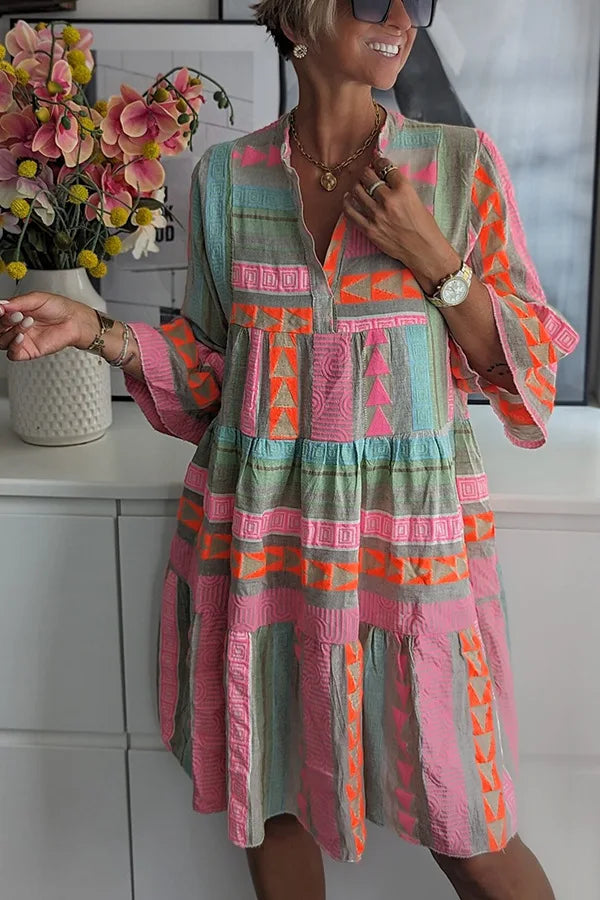 Fiona – Robe Bohème Élégante