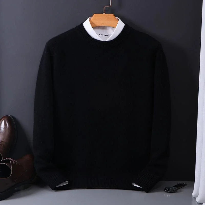 Pull Col Rond Maille Douce Marcel
