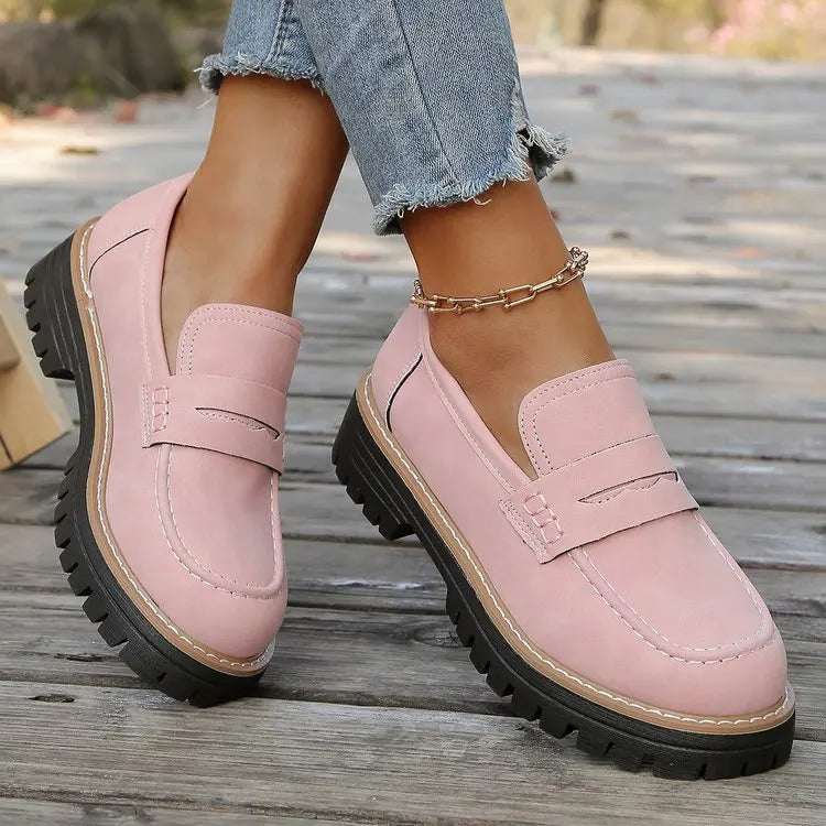 Valérie | Mocassins à semelle crantée