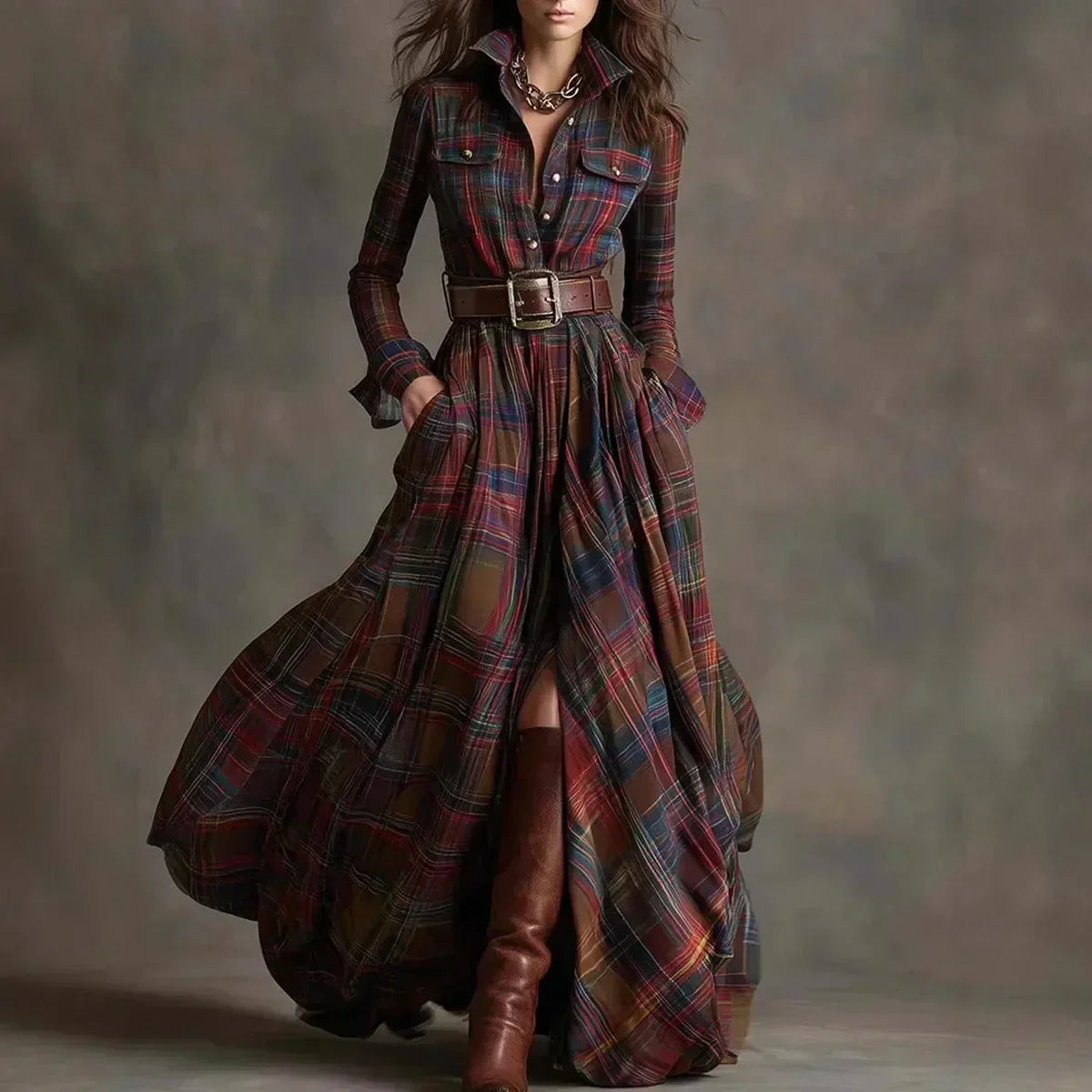Bryanna - Robe Maxi Sophistiquée
