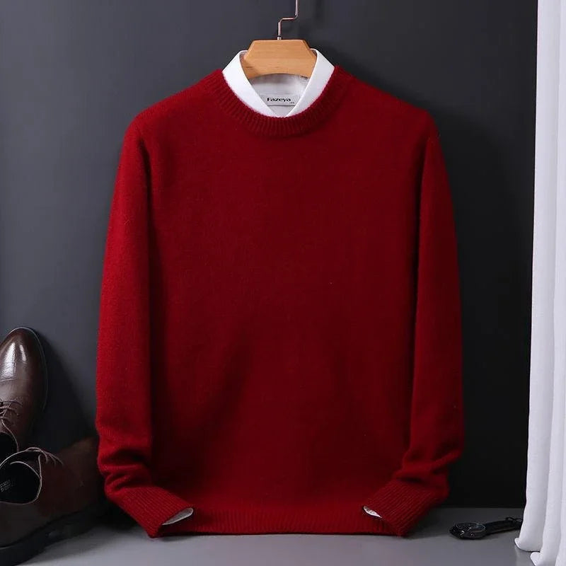 Pull Col Rond Maille Douce Marcel
