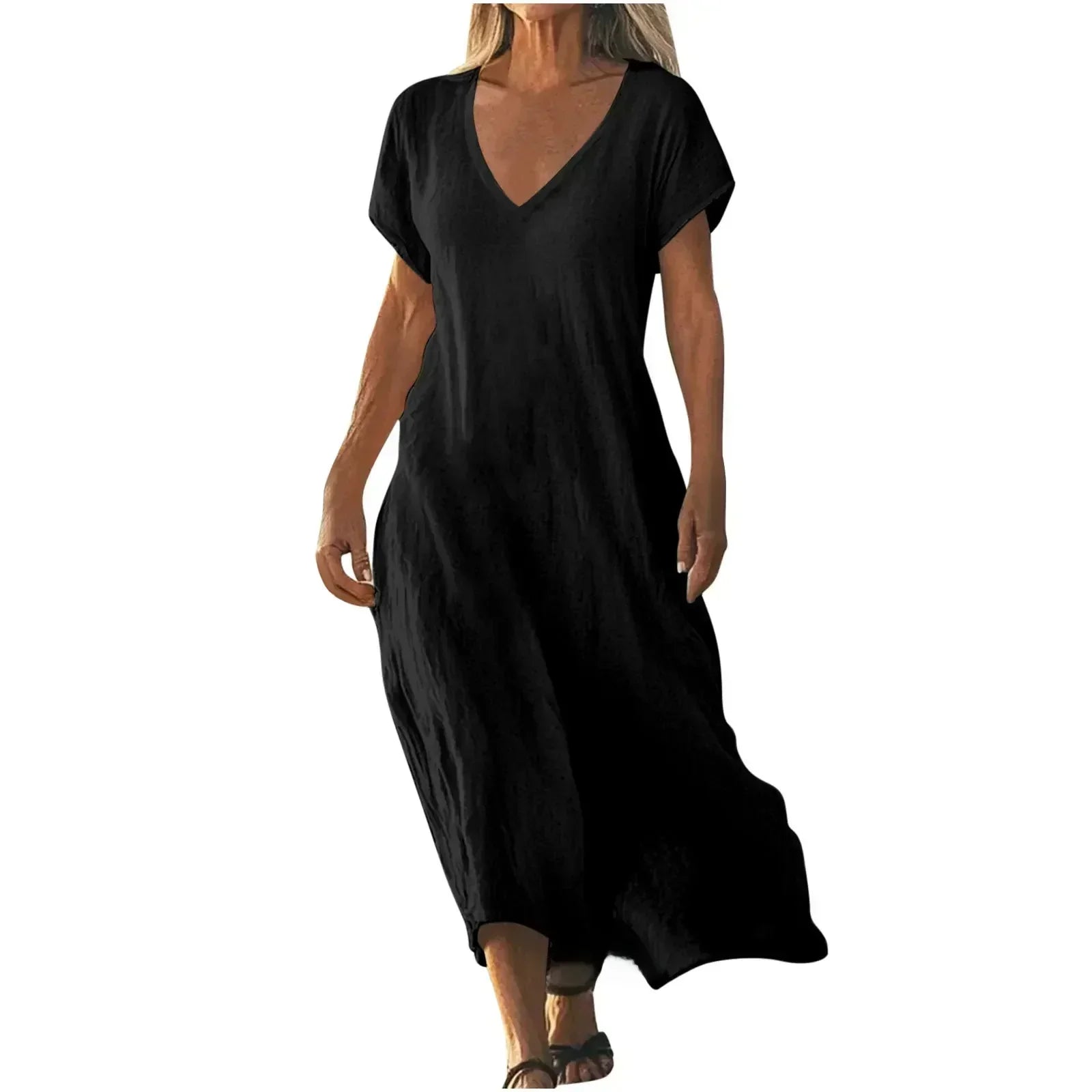 Rosalynn – Robe Maxi d'Été Fluide