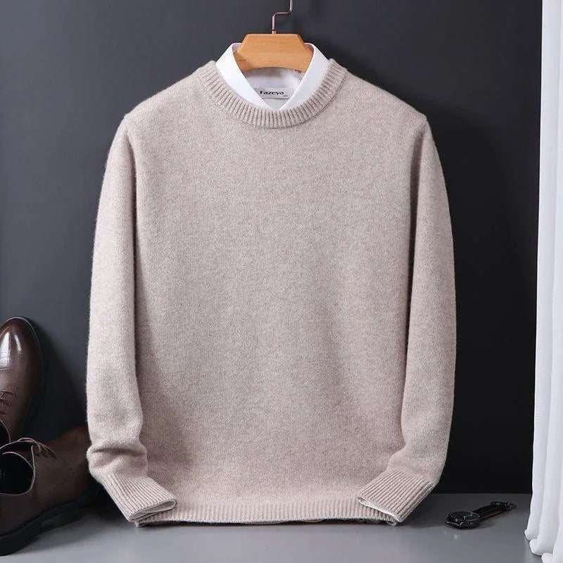 Pull Col Rond Maille Douce Marcel