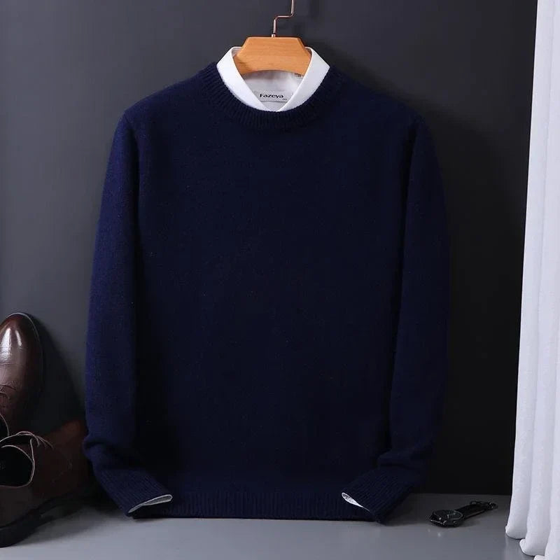 Pull Col Rond Maille Douce Marcel