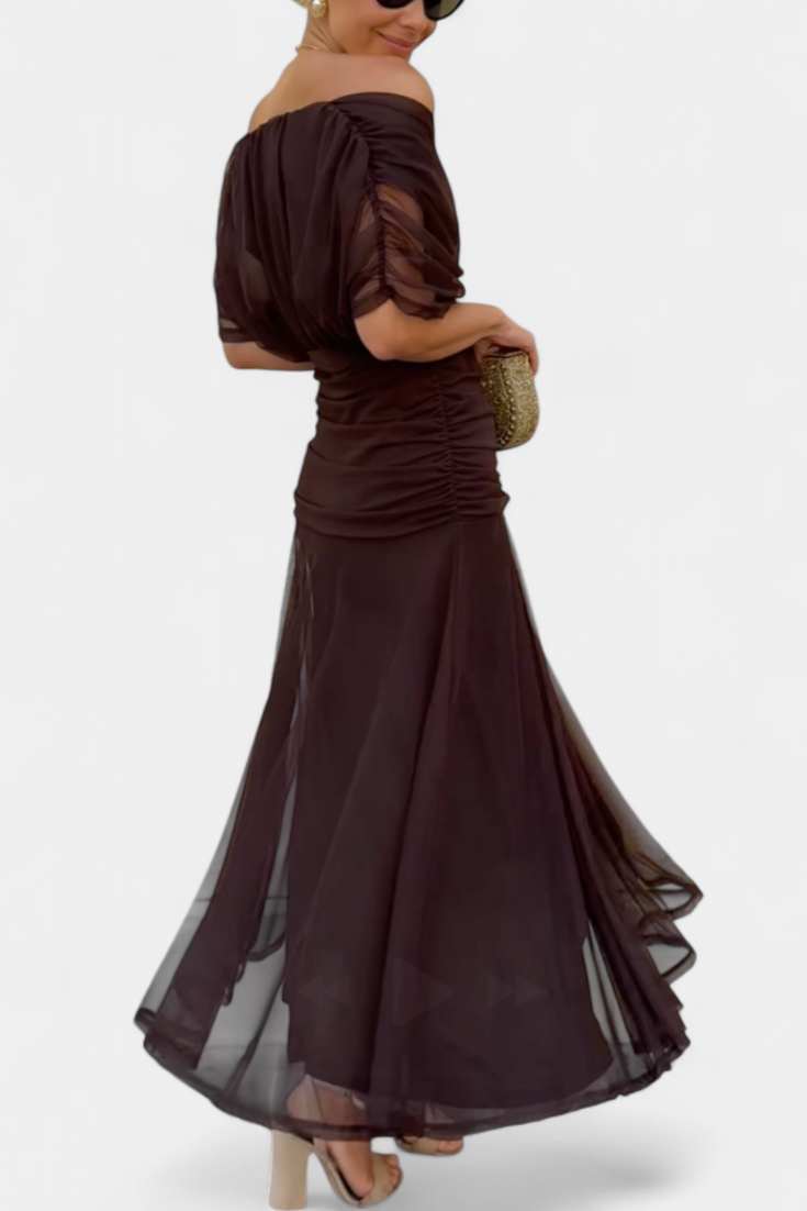Freya - Robe Florale Viscose Évasée
