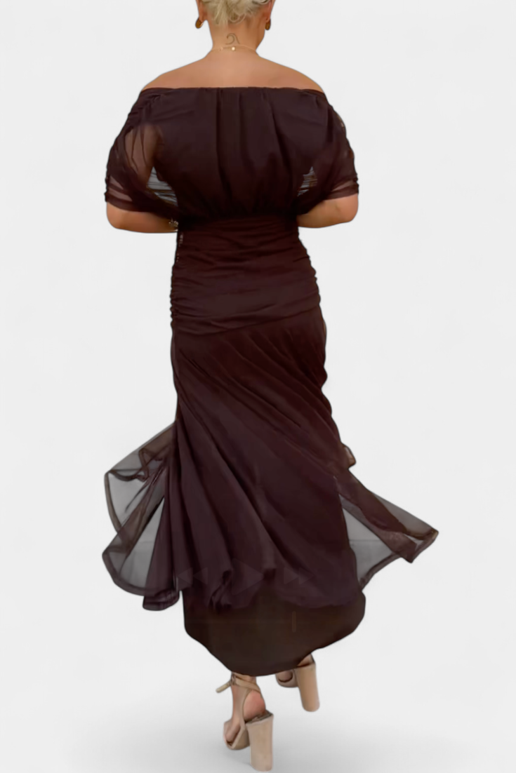 Freya - Robe Florale Viscose Évasée