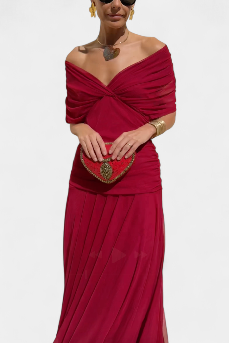 Freya - Robe Florale Viscose Évasée