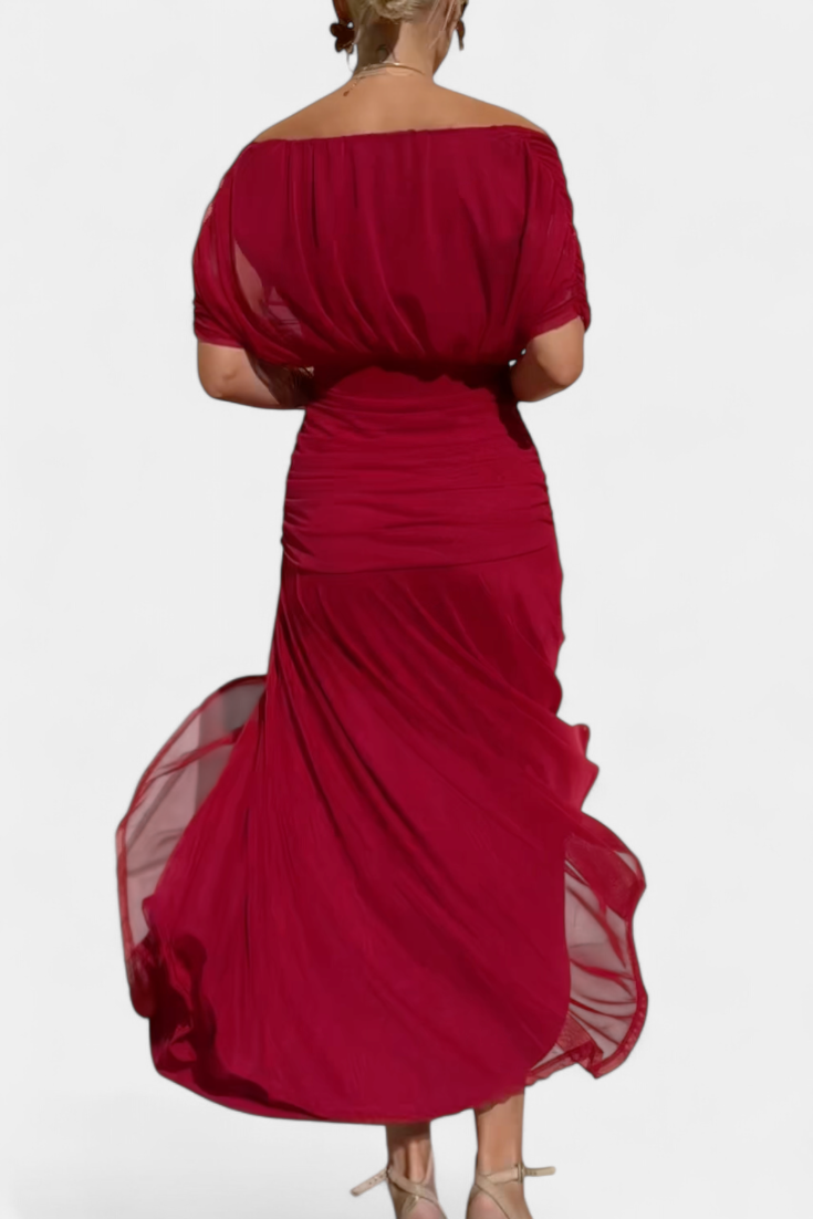 Freya - Robe Florale Viscose Évasée