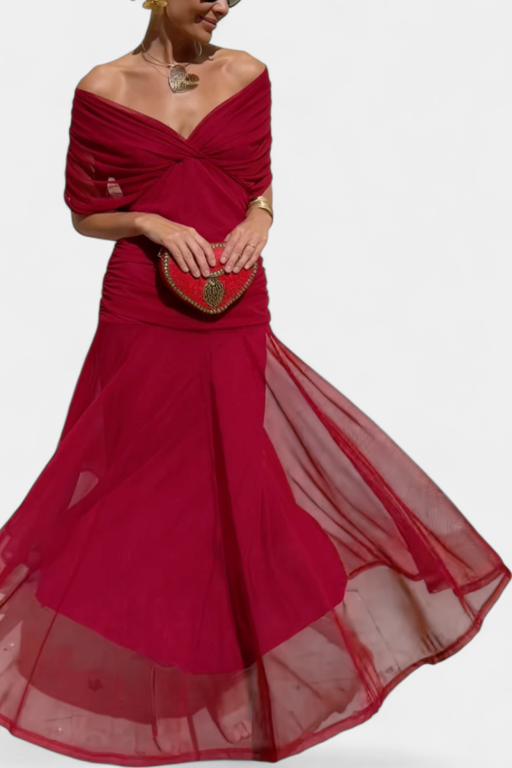 Freya - Robe Florale Viscose Évasée
