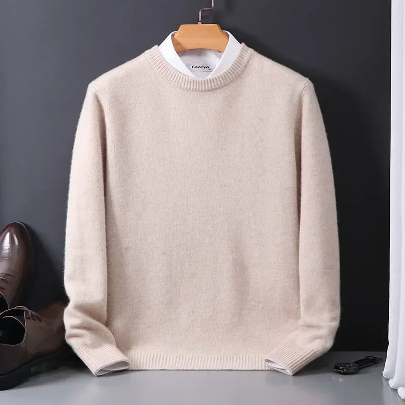Pull Col Rond Maille Douce Marcel