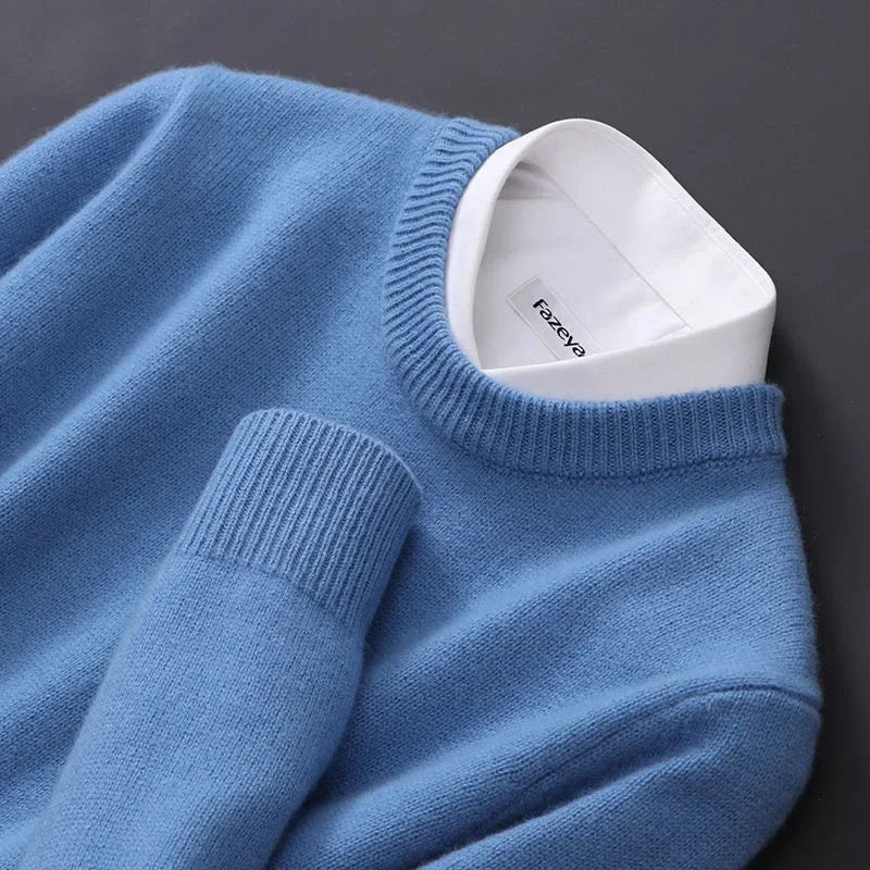 Pull Col Rond Maille Douce Marcel