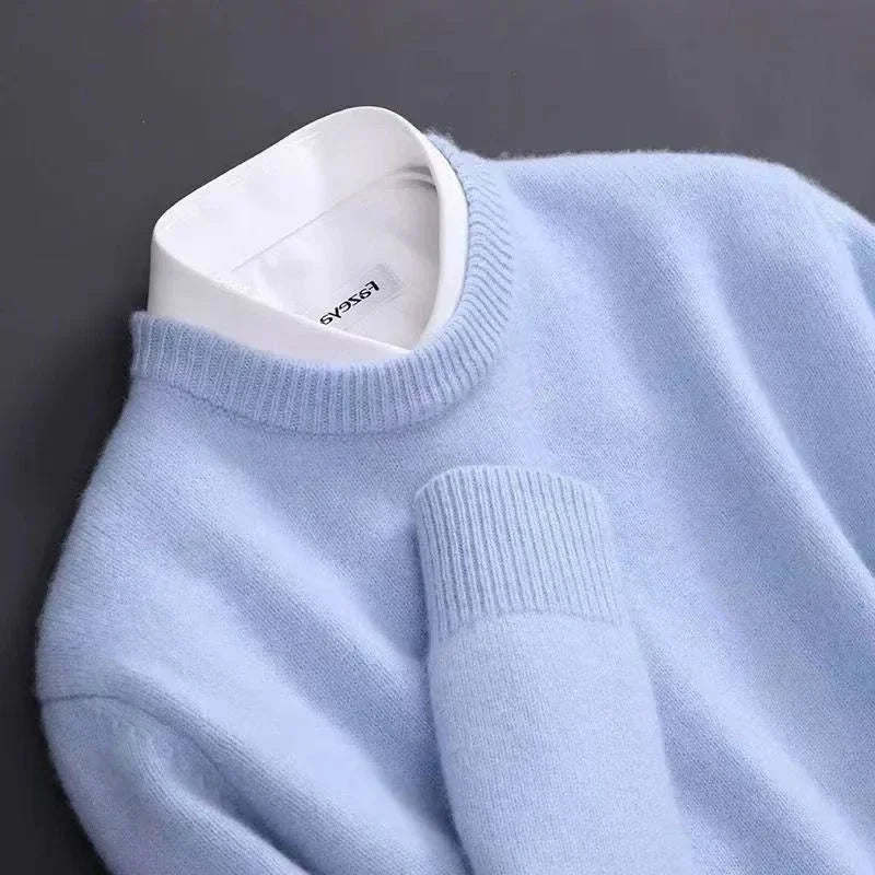 Pull Col Rond Maille Douce Marcel