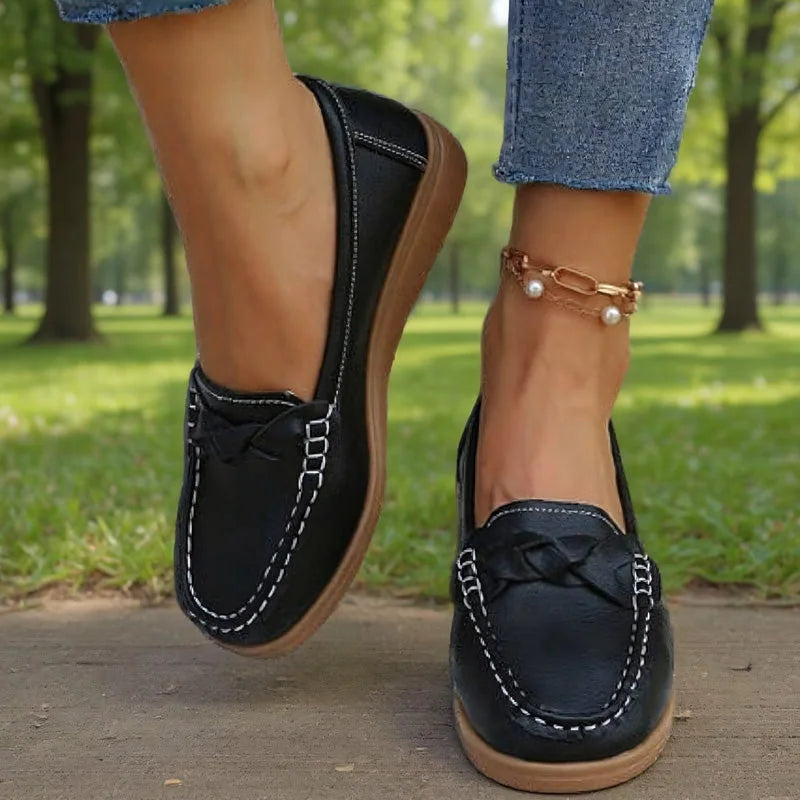 Ariane | Mocassins à bout large