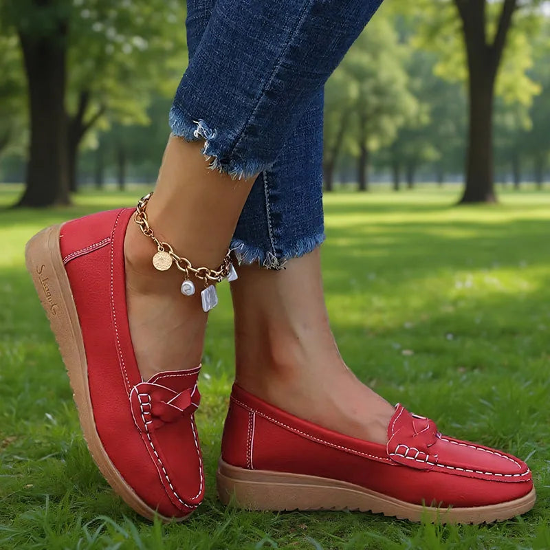 Ariane | Mocassins à bout large