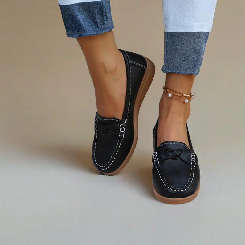 Ariane | Mocassins à bout large