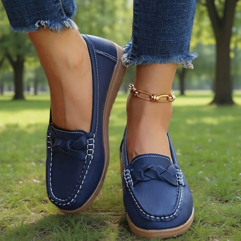 Ariane | Mocassins à bout large