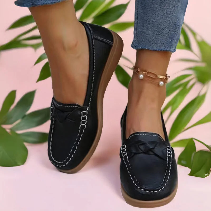 Ariane | Mocassins à bout large