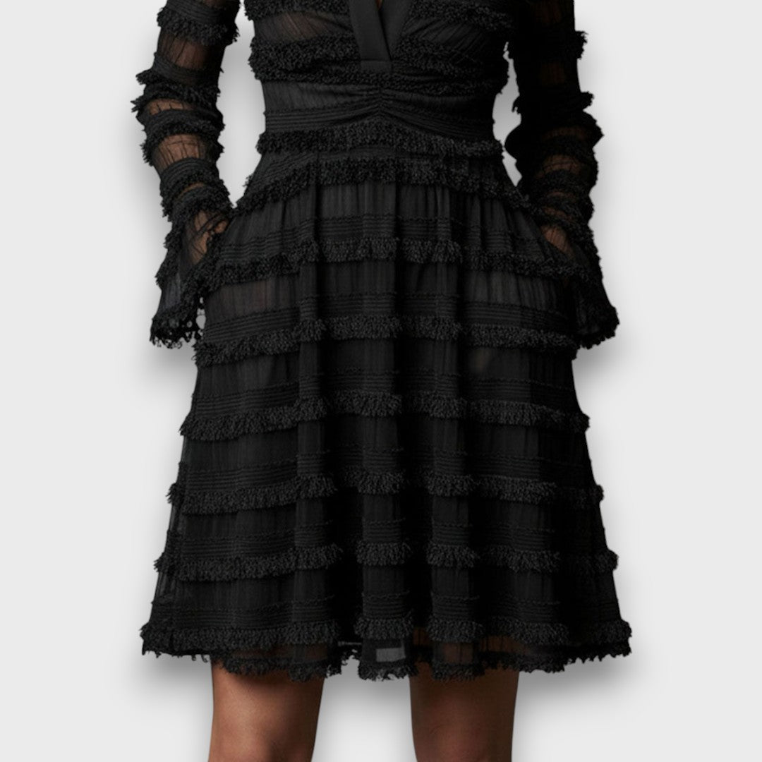 Elodie - Robe Midi Élégante