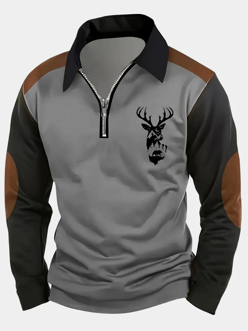 PULL ÉLÉGANT D'AUTOMNE POUR HOMME