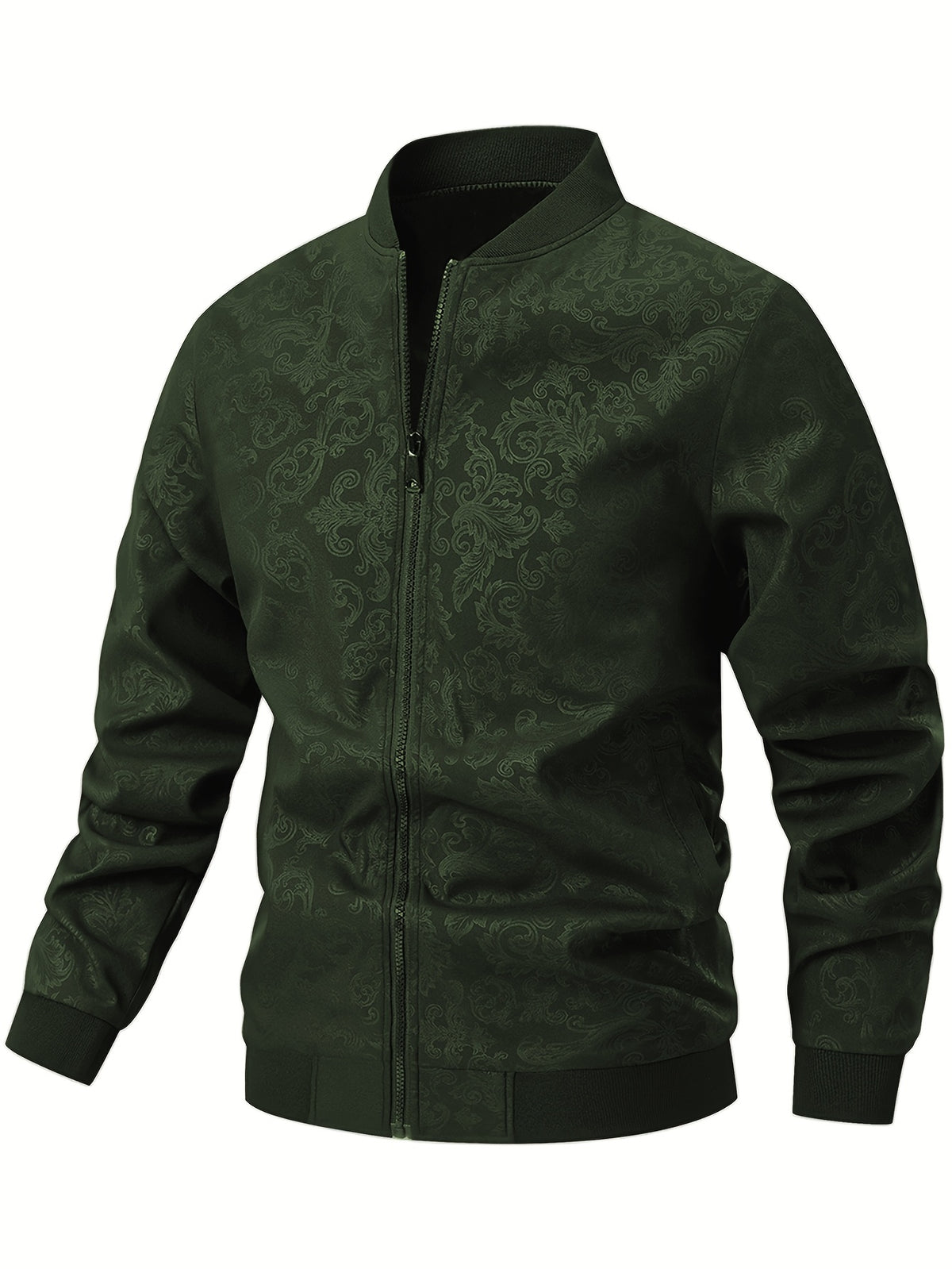 LAURENT MONACO | VESTE BOMBER IMPRIMÉE POUR HOMMES