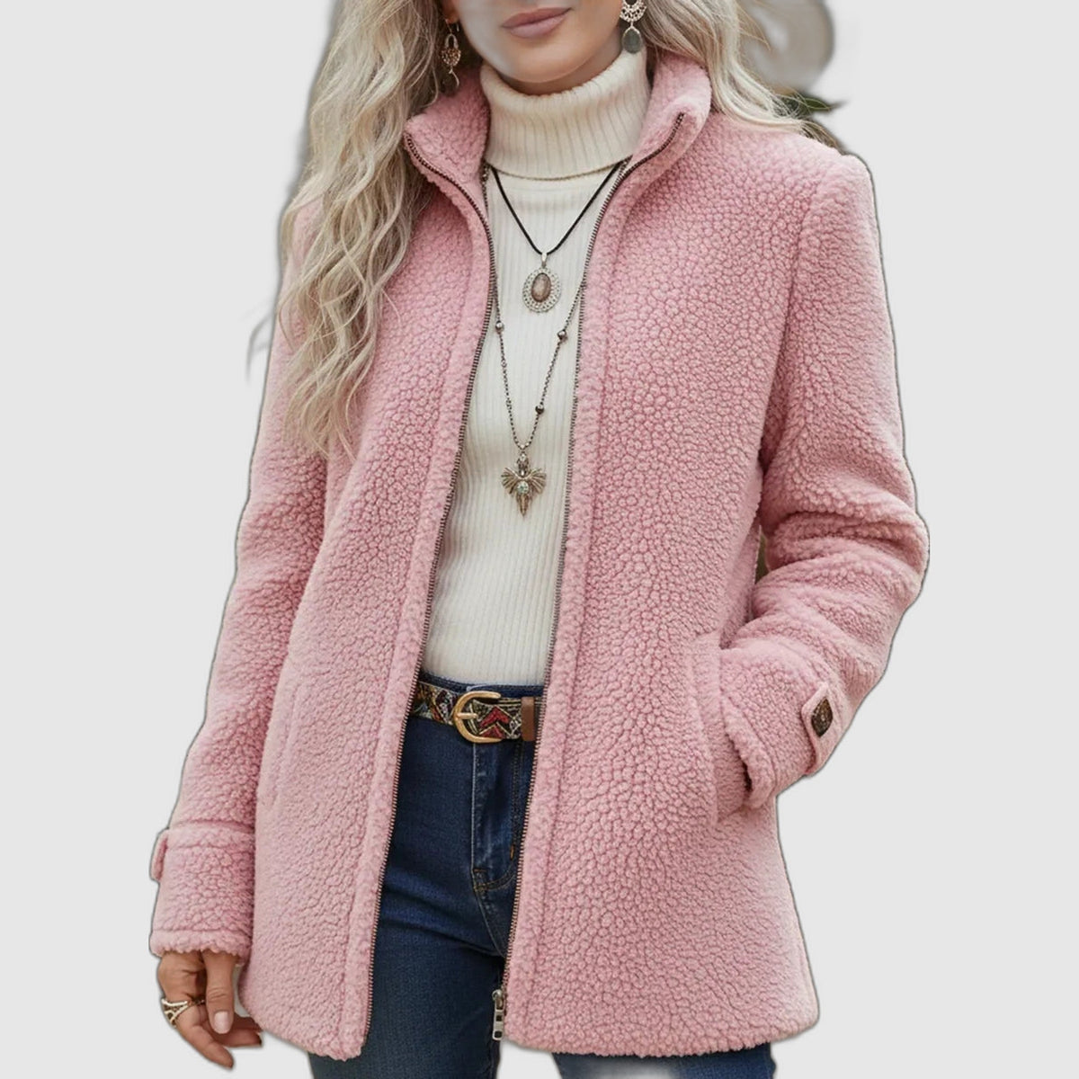 Cassandra | Veste douce et élégante
