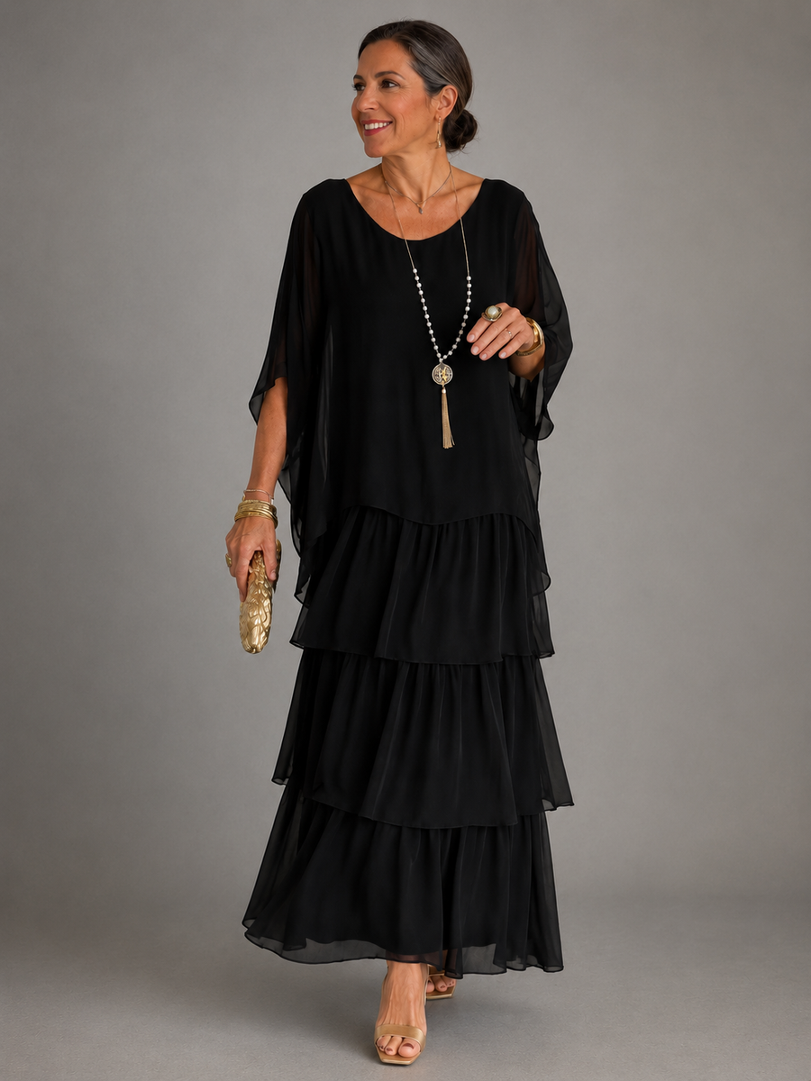 Odile | Robe longue élégante et fluide