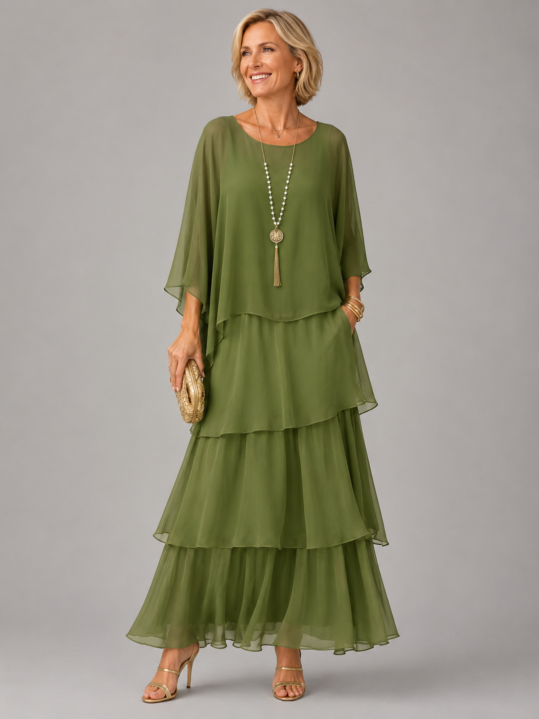 Odile | Robe longue élégante et fluide