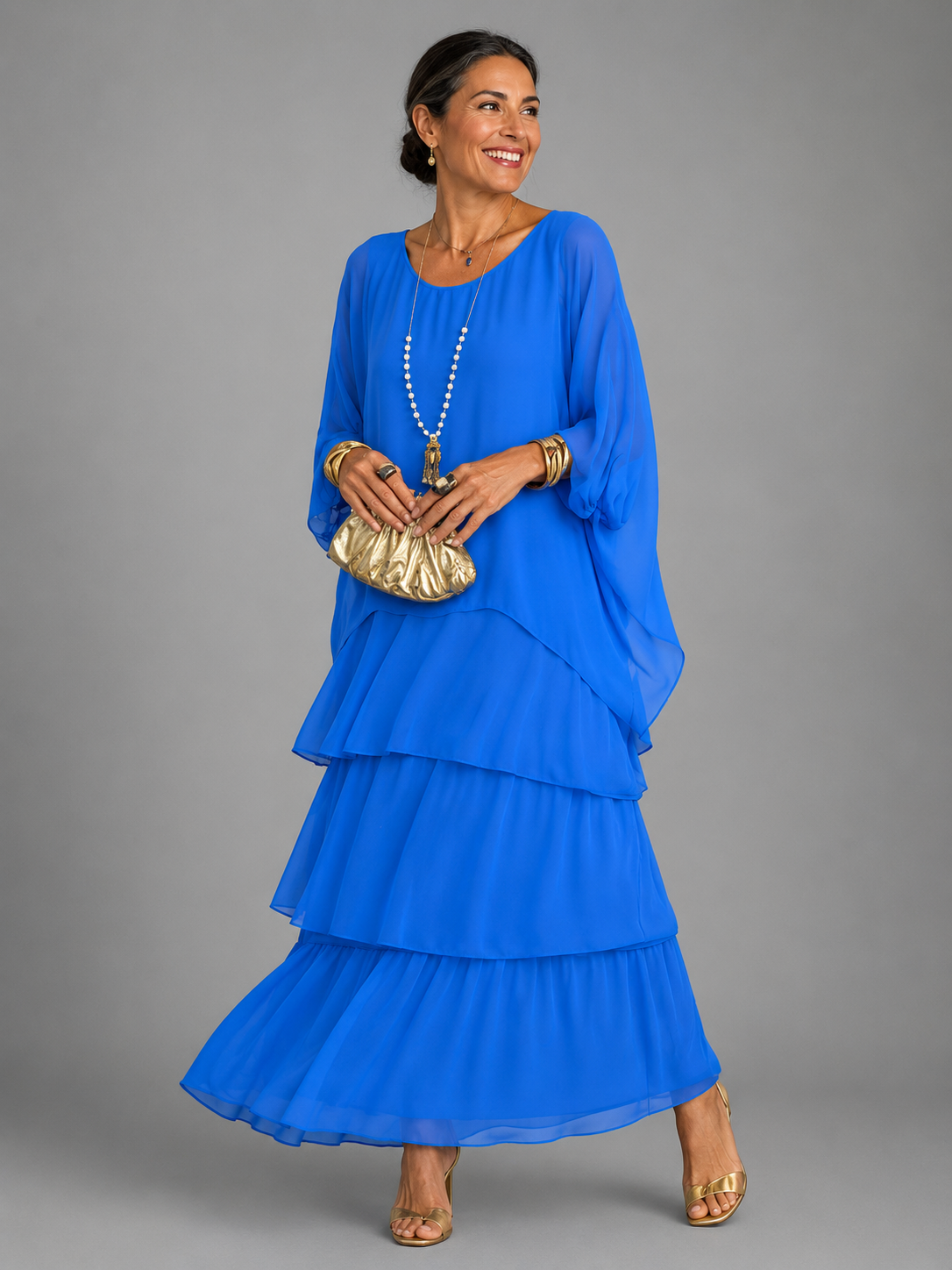 Odile | Robe longue élégante et fluide