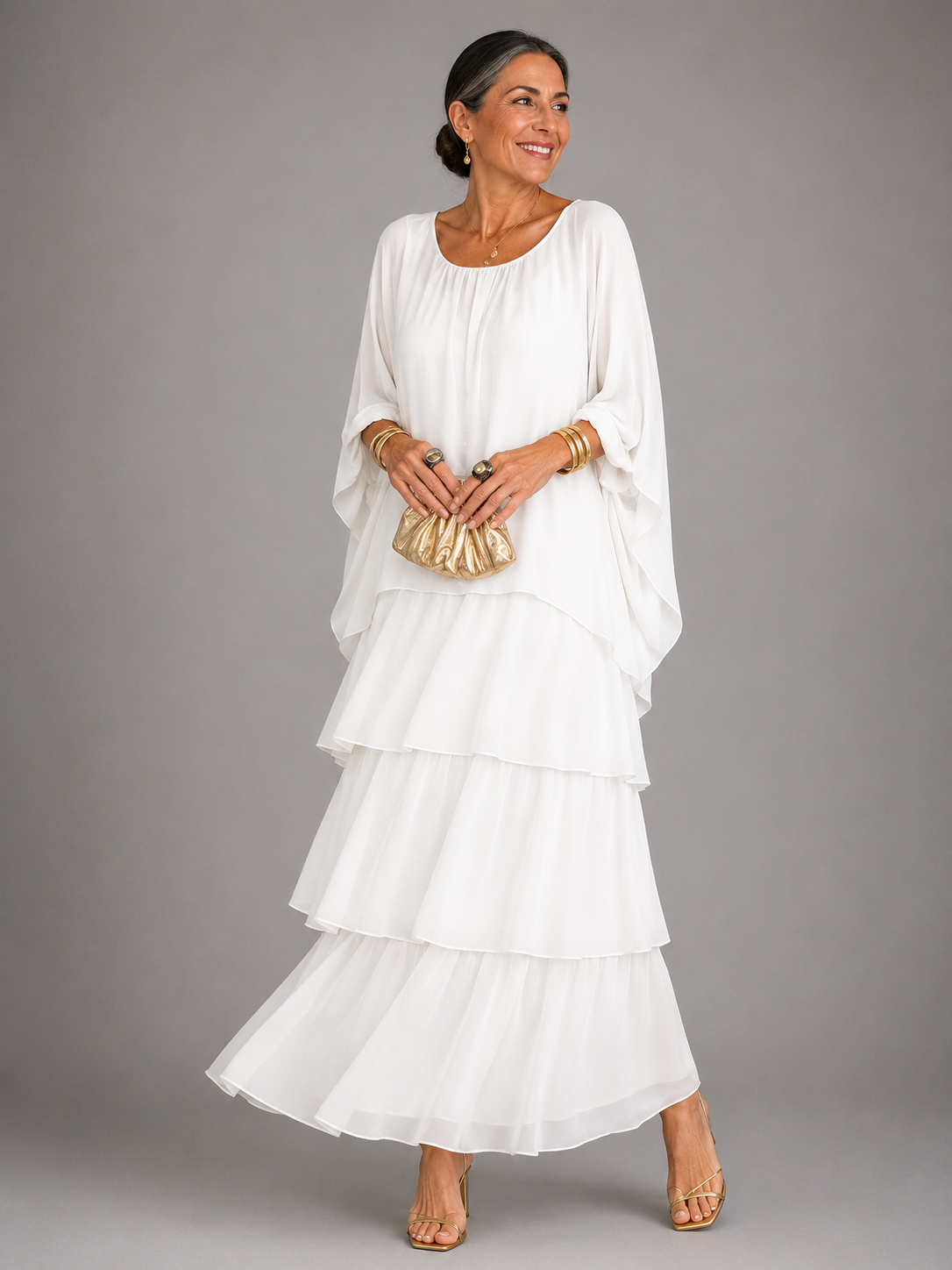 Odile | Robe longue élégante et fluide