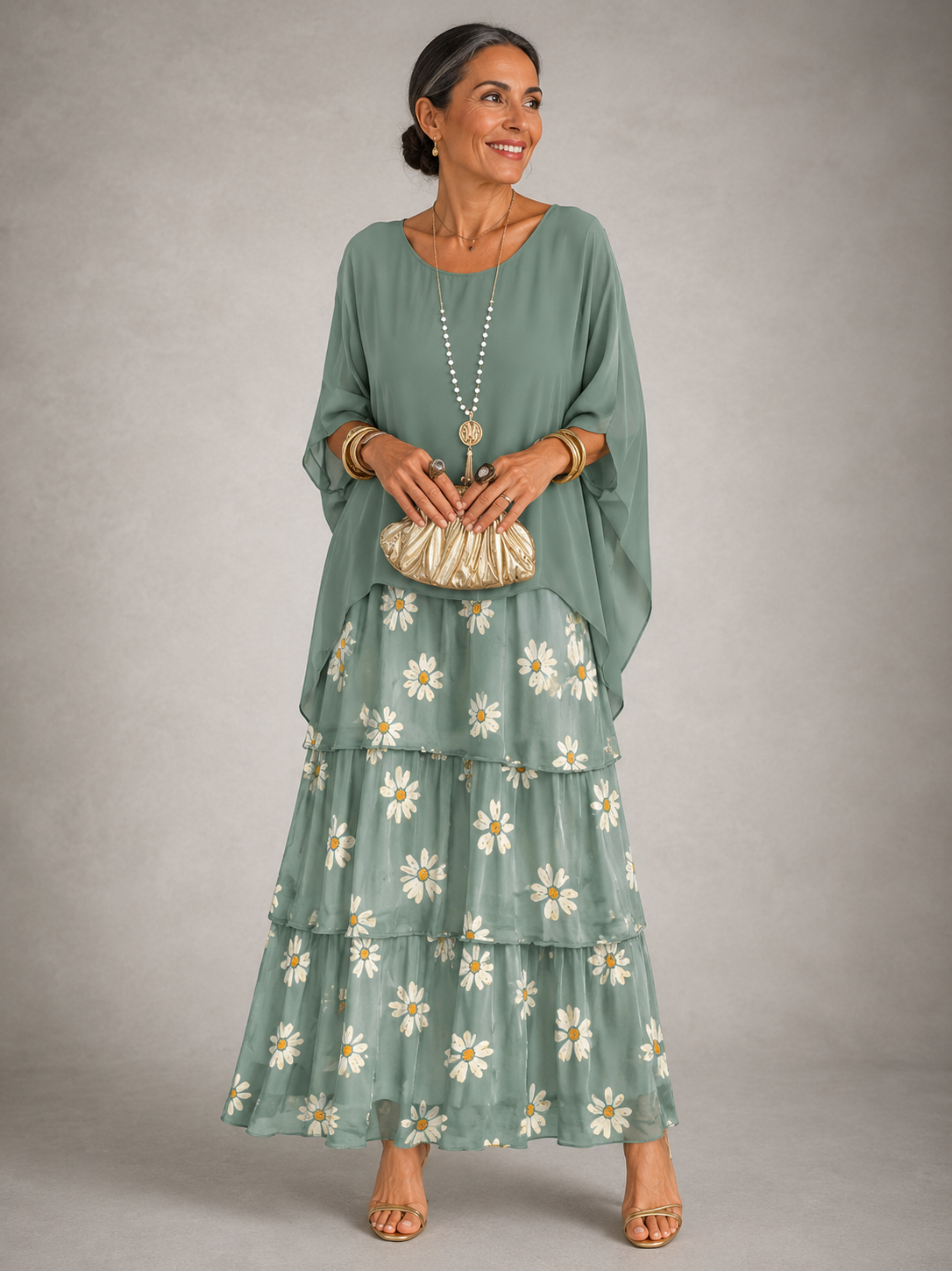 Odile | Robe longue élégante et fluide