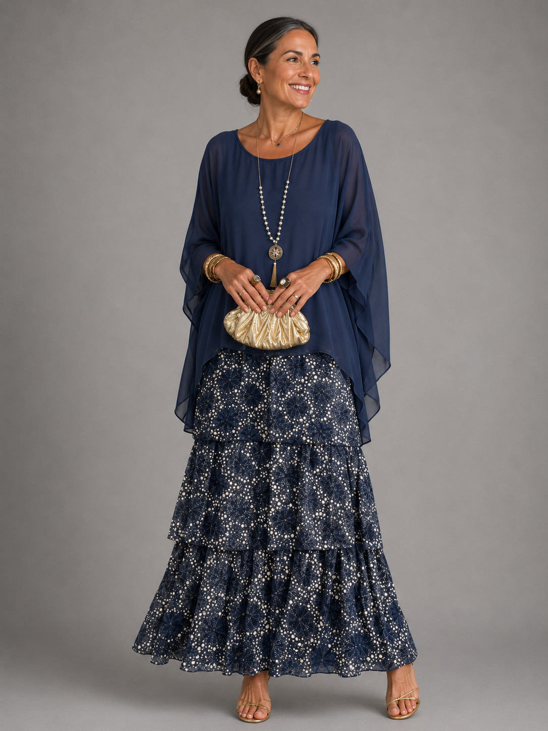 Odile | Robe longue élégante et fluide