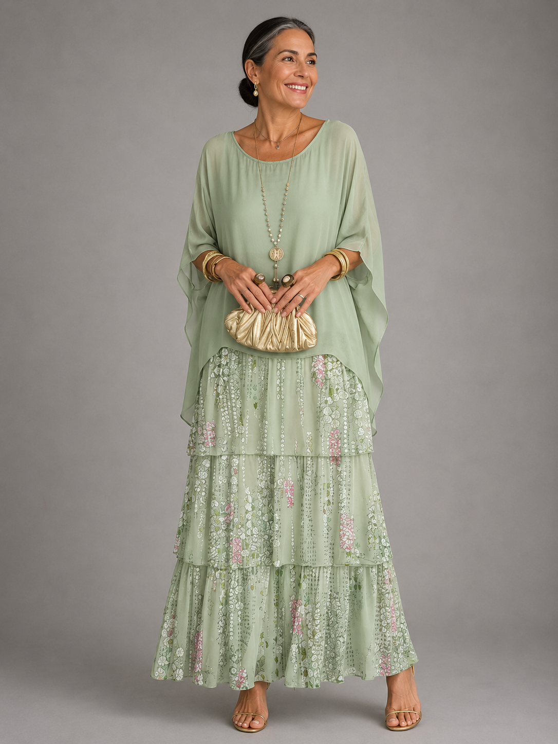 Odile | Robe longue élégante et fluide