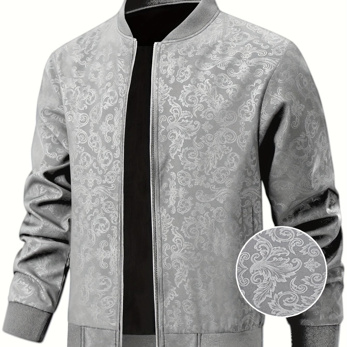LAURENT MONACO | VESTE BOMBER IMPRIMÉE POUR HOMMES