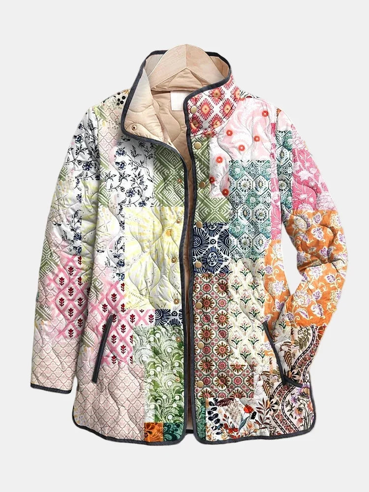 Leontine | Veste Matelassée Imprimees