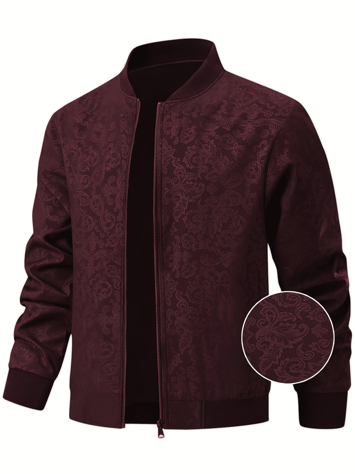 LAURENT MONACO | VESTE BOMBER IMPRIMÉE POUR HOMMES