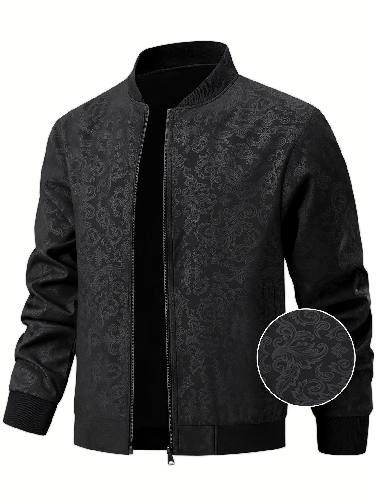 LAURENT MONACO | VESTE BOMBER IMPRIMÉE POUR HOMMES