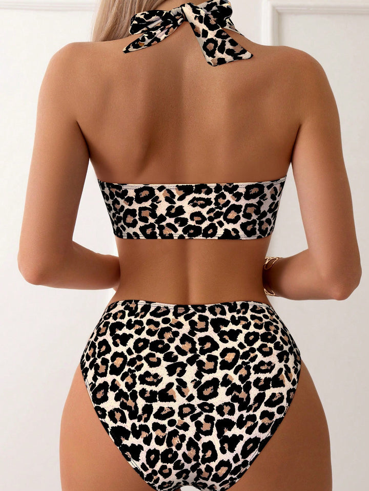 Anika | Bikini imprimé léopard