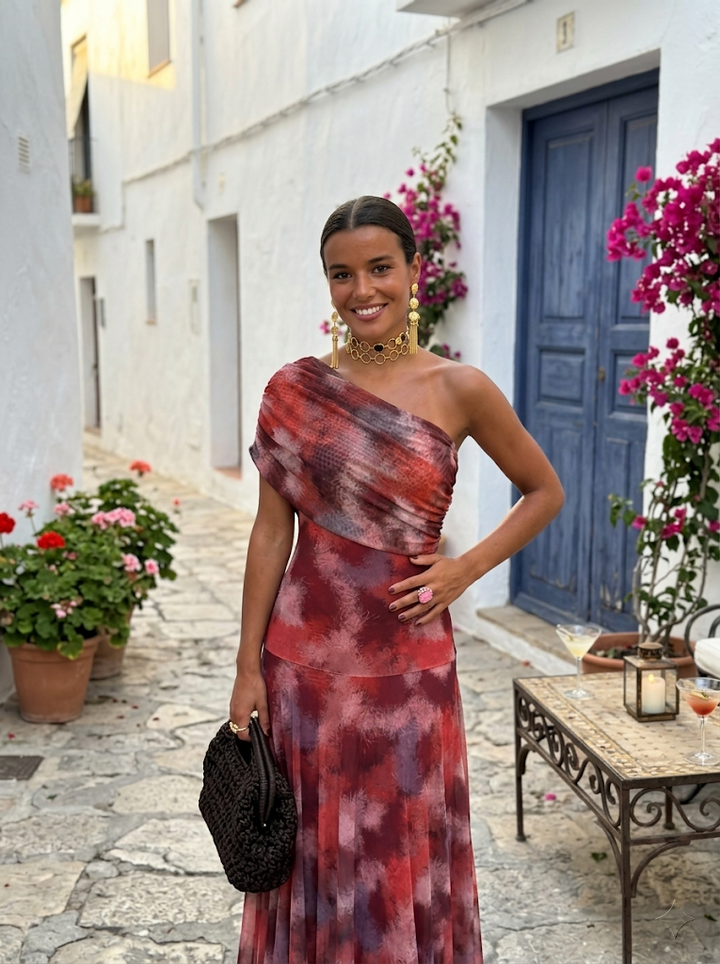 Carla | Robe longue élégante et simple