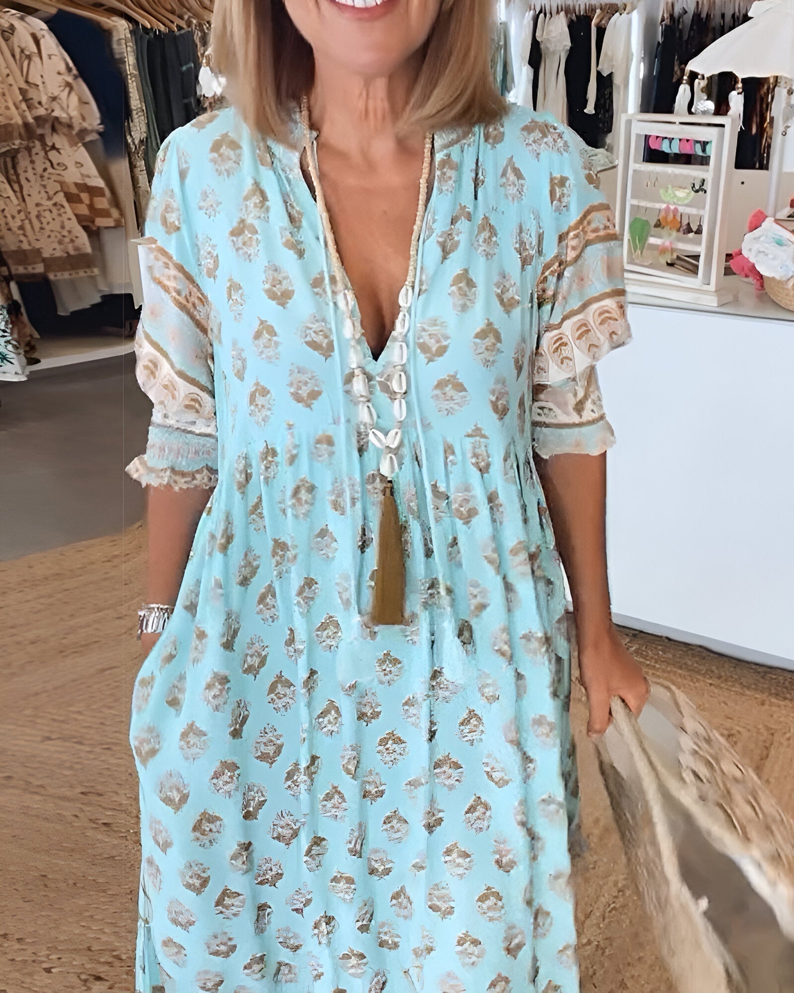 Bérénice™ | Robe d'Été Rayonnante
