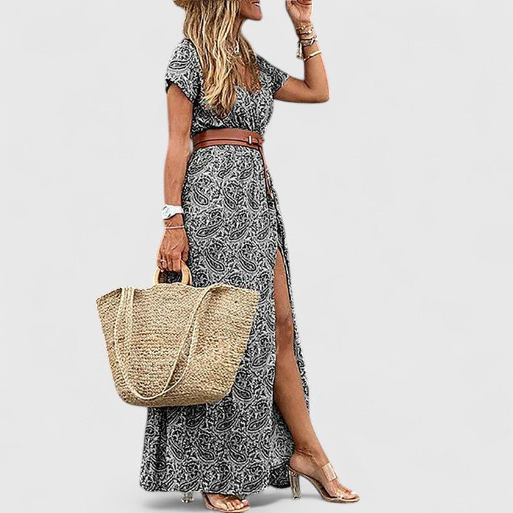 Lorraine | Robe Maxi Boho Élégante