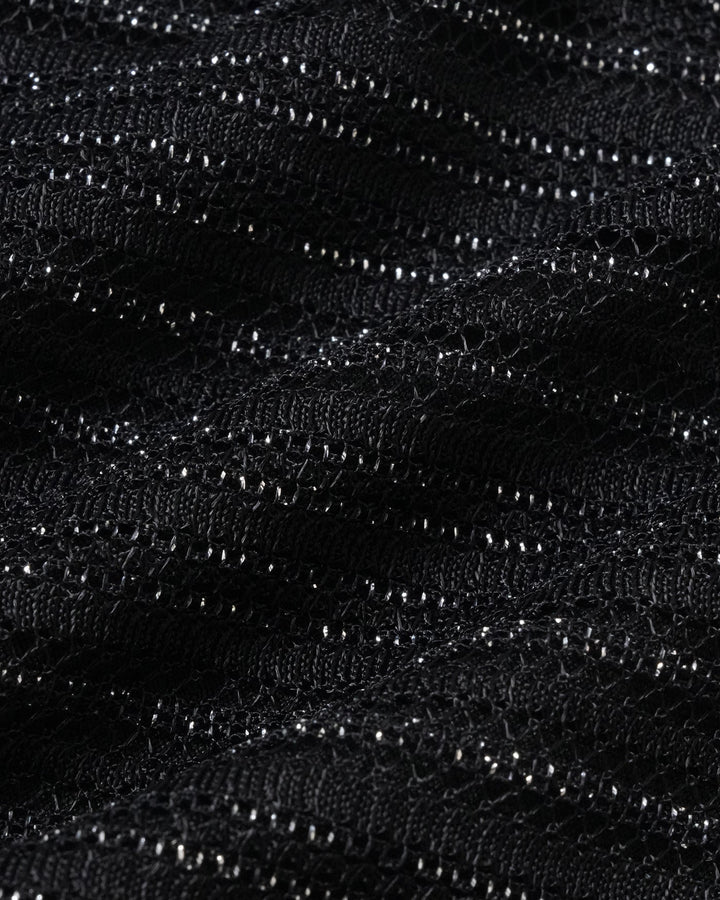 Ensemble de bikini noir à sequins avec armatures