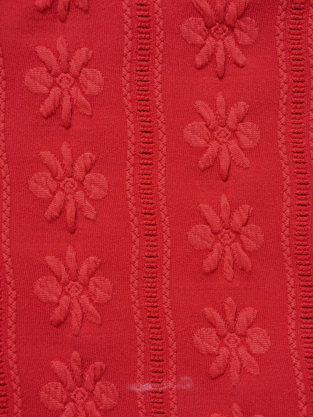 Ensemble de bikini rouge en tissu jacquard à nouer autour du cou avec cordon de serrage